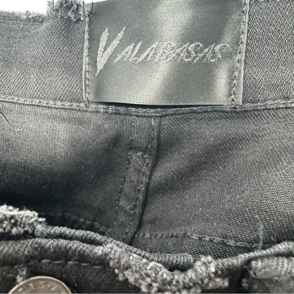 Valabasas Black Distressed Jeans size 29